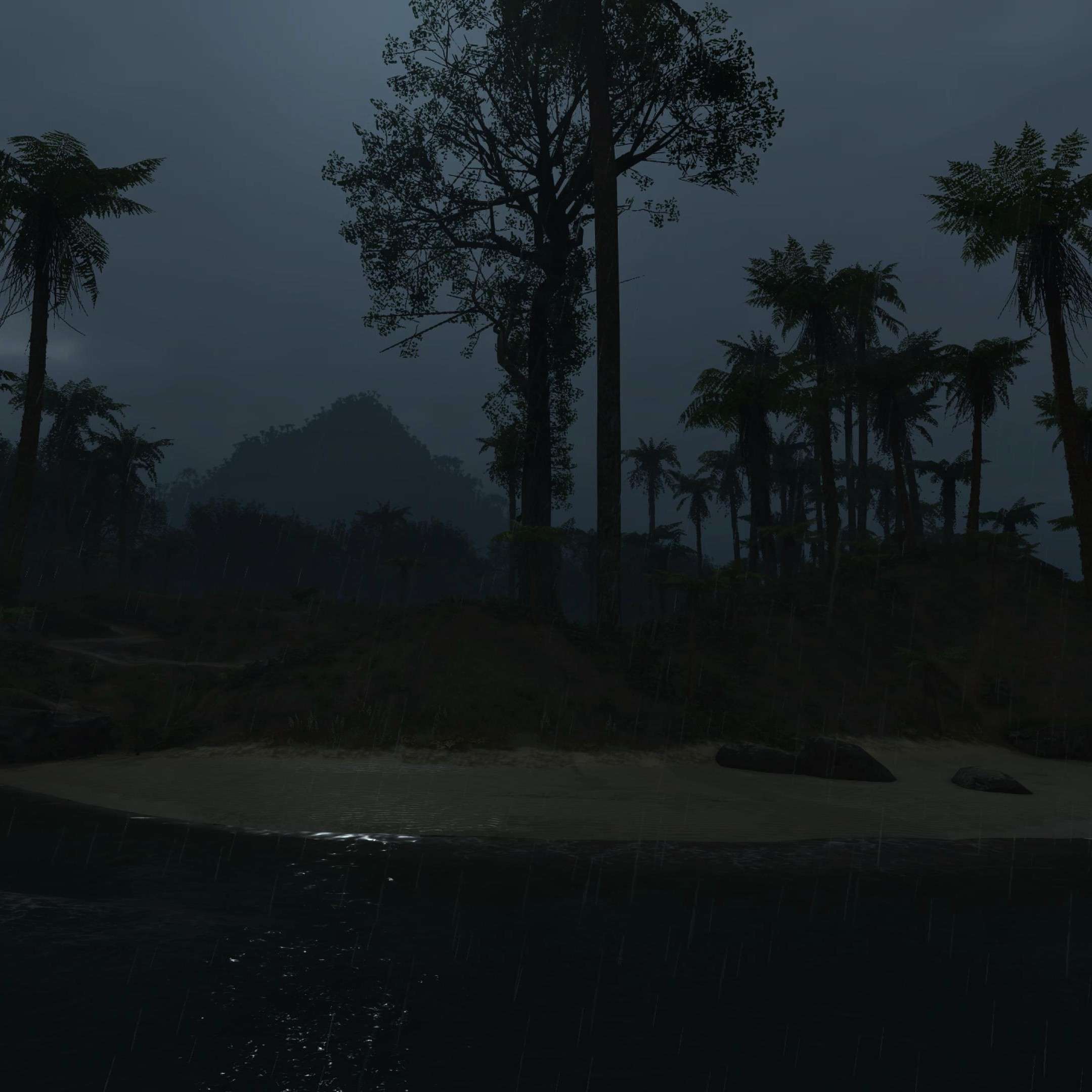 Reference image for the occupied Darkwood Island infrastructure